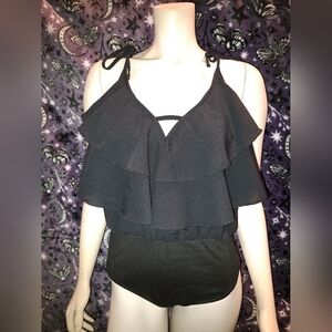 Classy Black Bodysuit